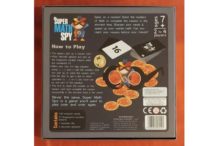 Chalk and Chuckles Super Math Spy Speed Game Of Math COMPLETE Chalk and Chuckles Super Math Spy Speed Game Of Math COMPLETE