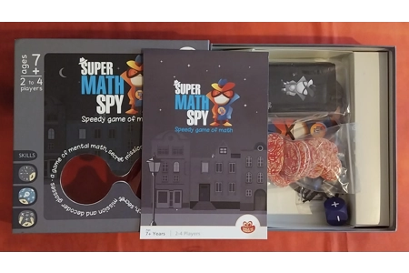 Chalk and Chuckles Super Math Spy Speed Game Of Math COMPLETE Chalk and Chuckles Super Math Spy Speed Game Of Math COMPLETE