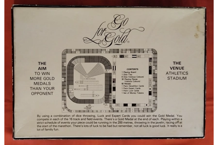 Billion Games Ltd Go For Gold Rare Vintage (1986) Board Game COMPLETE Billion Games Ltd Go For Gold Rare Vintage (1986) Board Game COMPLETE