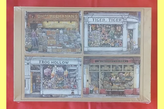 Express Gifts - Gale Pitt London Shops 1250 Piece Jigsaw Puzzle NEW Express Gifts - Gale Pitt London Shops 1250 Piece Jigsaw Puzzle NEW