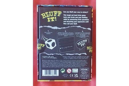 Paladone Know It or Bluff It! Trivia Card Game NEW Paladone Know It or Bluff It! Trivia Card Game NEW