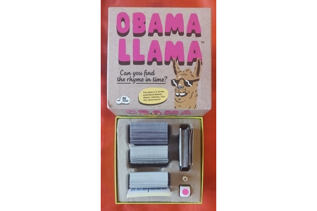 Big Potato Obama Llama Party Game 'Can You Find The Rhyme In Time?' COMPLETE Big Potato Obama Llama Party Game 'Can You Find The Rhyme In Time?' COMPLETE
