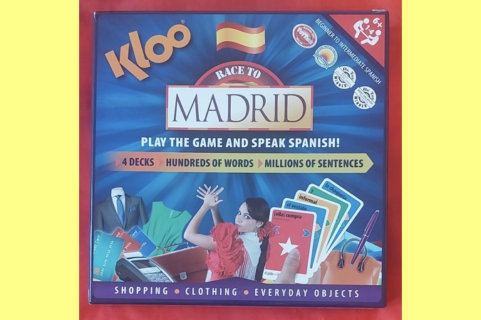 Kloo Race To Madrid Educational Board Game COMPLETE Kloo Race To Madrid Educational Board Game COMPLETE