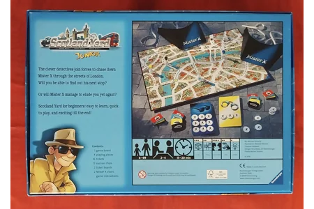 Ravensburger Scotland Yard Junior Board Game COMPLETE