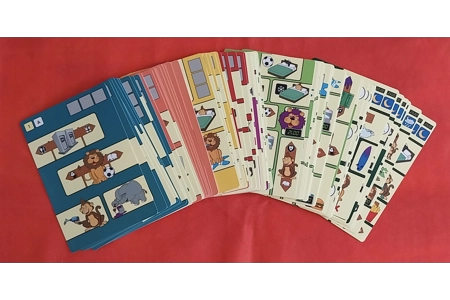 The Happy Puzzle Company Zooligans Logic Game COMPLETE