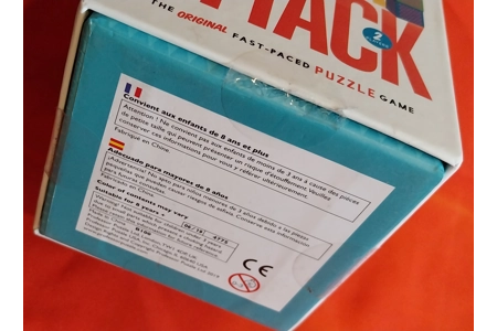 Professor Puzzle Stack Attack Fast-Paced Puzzle Game NEW