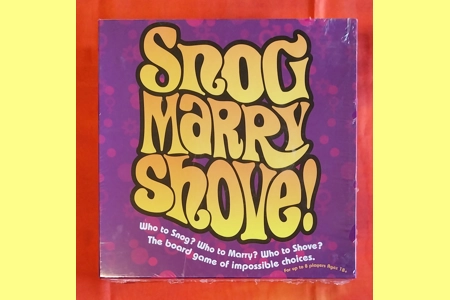 Imagination Entertainment Snog Marry Shove Board Game NEW