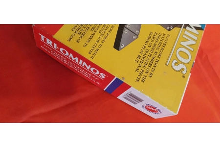 Peter Pan Playthings Tri-Ominoes Vintage (1986) Game COMPLETE