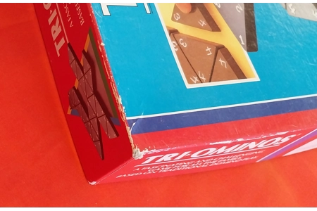 Peter Pan Playthings Tri-Ominoes Vintage (1986) Game COMPLETE