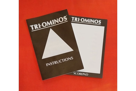Peter Pan Playthings Tri-Ominoes Vintage (1986) Game COMPLETE