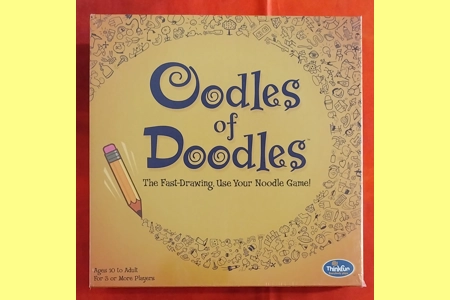 Thinkfun Oodles Of Doodles Fast-Drawing Board Game NEW