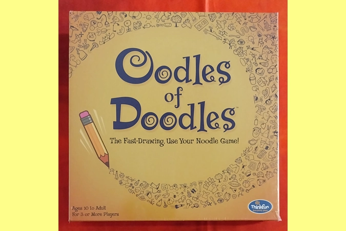 Thinkfun Oodles Of Doodles Fast-Drawing Board Game NEW