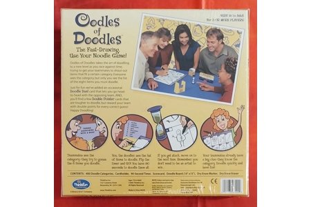 Thinkfun Oodles Of Doodles Fast-Drawing Board Game NEW