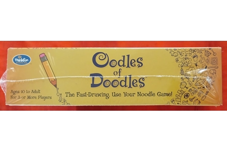 Thinkfun Oodles Of Doodles Fast-Drawing Board Game NEW