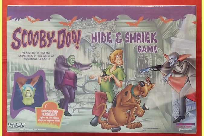 Pressman Scooby-Doo Hide & Shriek Game NEW