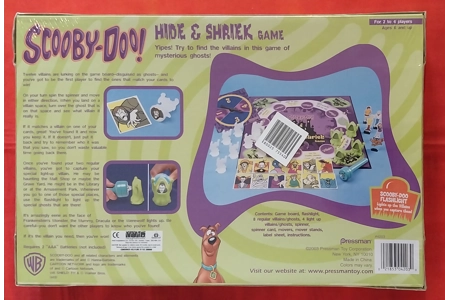 Pressman Scooby-Doo Hide & Shriek Game NEW