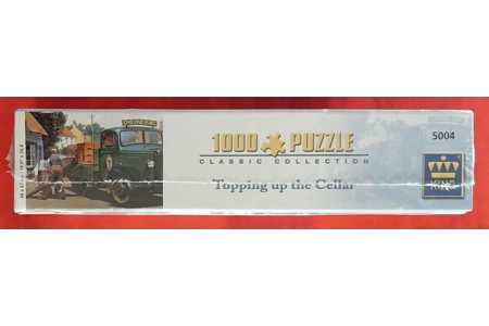 King Classic Collection Topping Up The Cellar 1000 Piece Jigsaw Puzzle NEW King Classic Collection Topping Up The Cellar 1000 Piece Jigsaw Puzzle NEW