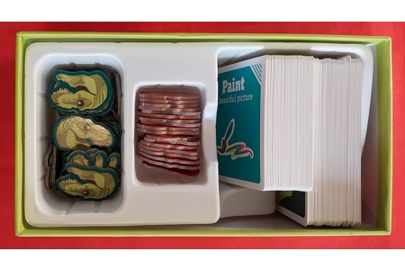 On A Scale Of One To T-Rex Game From The Makers Of Exploding Kittens COMPLETE