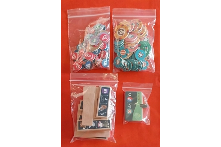 The Wood Games Board Game Cafe Frenzy Kickstarter COMPLETE