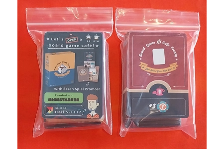 The Wood Games Board Game Cafe Frenzy Kickstarter COMPLETE