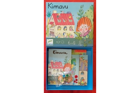Djeco Kimavu Children's Board Game COMPLETE