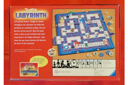 Ravensburger Labyrinth Junior Board Game PLAYABLE Ravensburger Labyrinth Junior Board Game PLAYABLE