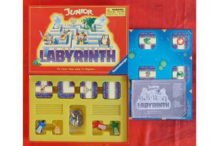 Ravensburger Labyrinth Junior Board Game PLAYABLE Ravensburger Labyrinth Junior Board Game PLAYABLE