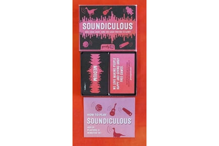 Gamely Soundiculous Family Card Game COMPLETE