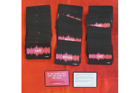 Gamely Soundiculous Family Card Game COMPLETE