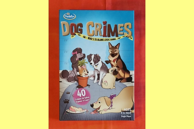 Thinkfun Dog Crimes Logic Board Game COMPLETE Thinkfun Dog Crimes Logic Board Game COMPLETE