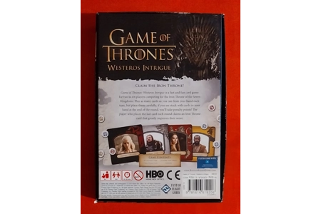 Fantasy Flight Game Of Thrones Westeros Intrigue Card Game COMPLETE Fantasy Flight Game Of Thrones Westeros Intrigue Card Game COMPLETE