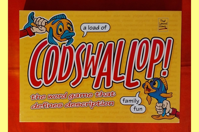 Paul Lamond Games A Load Of Codswallop! Board Game COMPLETE