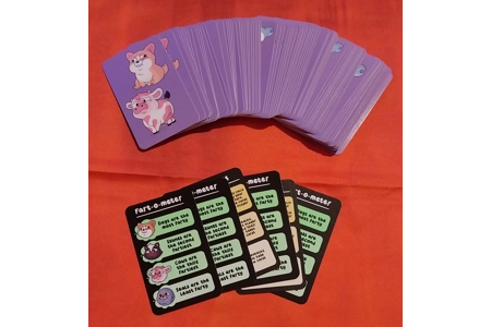 Professor Puzzle Games Queen Of Farts Card Game COMPLETE