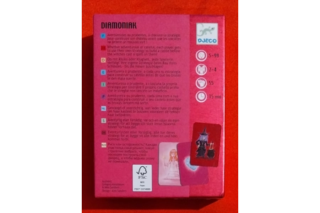 Djeco Diamoniak Strategy Card Game COMPLETE Djeco Diamoniak Strategy Card Game COMPLETE