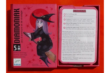 Djeco Diamoniak Strategy Card Game COMPLETE Djeco Diamoniak Strategy Card Game COMPLETE