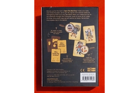 Viction Viction Guess Who? Spot The Bad Guy Card Game COMPLETE Viction Viction Guess Who? Spot The Bad Guy Card Game COMPLETE