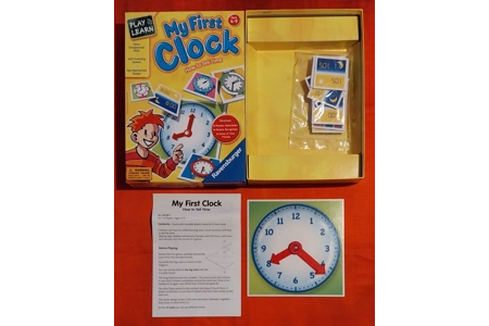 Ravensburger My First Clock Children's Educational Board Game COMPLETE Ravensburger My First Clock Children's Educational Board Game COMPLETE