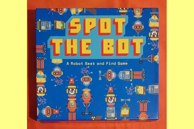 Laurence King Spot The Bot Seek And Find Game COMPLETE