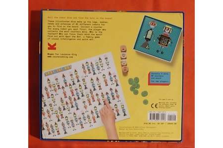 Laurence King Spot The Bot Seek And Find Game COMPLETE