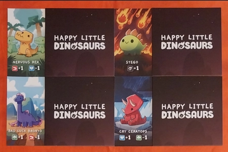 Unstable Games Happy Little Dinosaurs Card Game COMPLETE
