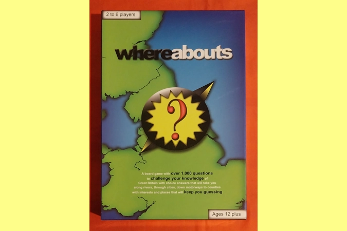 Whereabouts Geography Board Game COMPLETE