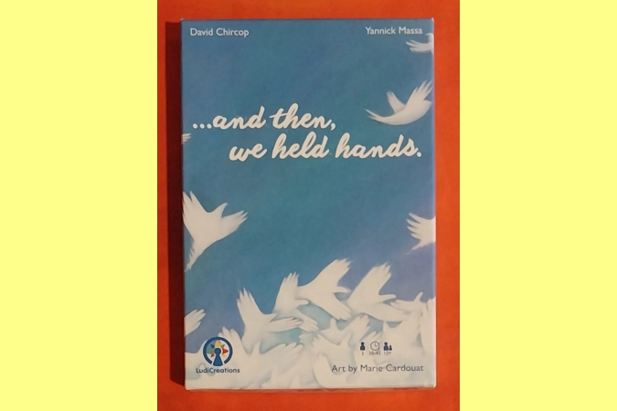 LudiCrations ...And Then We Held Hands Couples Board Game LIKE NEW