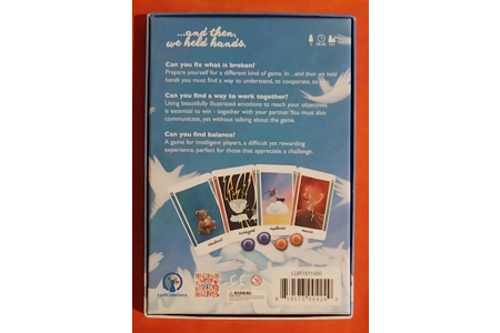 LudiCrations ...And Then We Held Hands Couples Board Game LIKE NEW