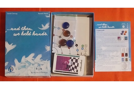 LudiCrations ...And Then We Held Hands Couples Board Game LIKE NEW