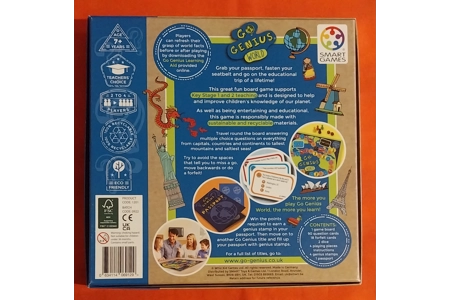 Smart Games Go Genius World Educational Board Game COMPLETE