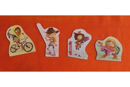 Scorpion Masque Zombie Kids Evolution Board Game PLAYABLE