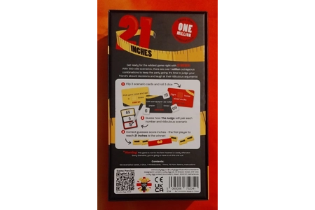 Lucky Egg 21 Inches Party Card Game COMPLETE