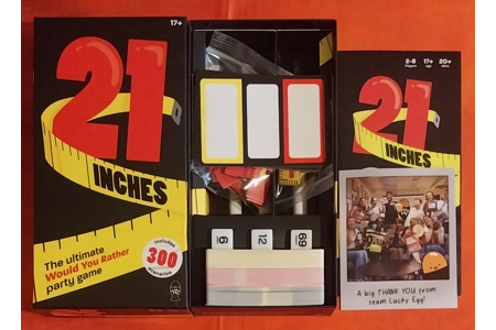 Lucky Egg 21 Inches Party Card Game COMPLETE