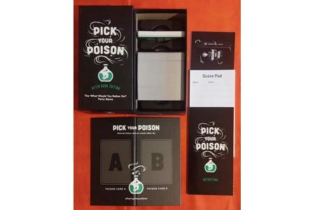 Dyce Pick Your Poison Card Game After Dark Edition COMPLETE