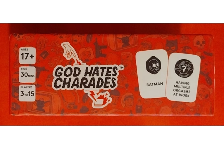 WinGO God Hates Charades Party Game COMPLETE